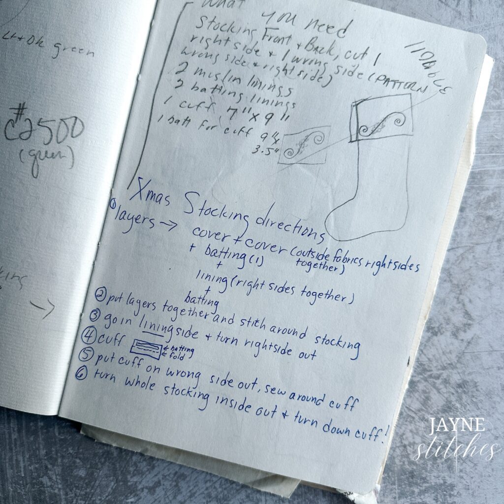 Let's Make a Christmas Stocking!