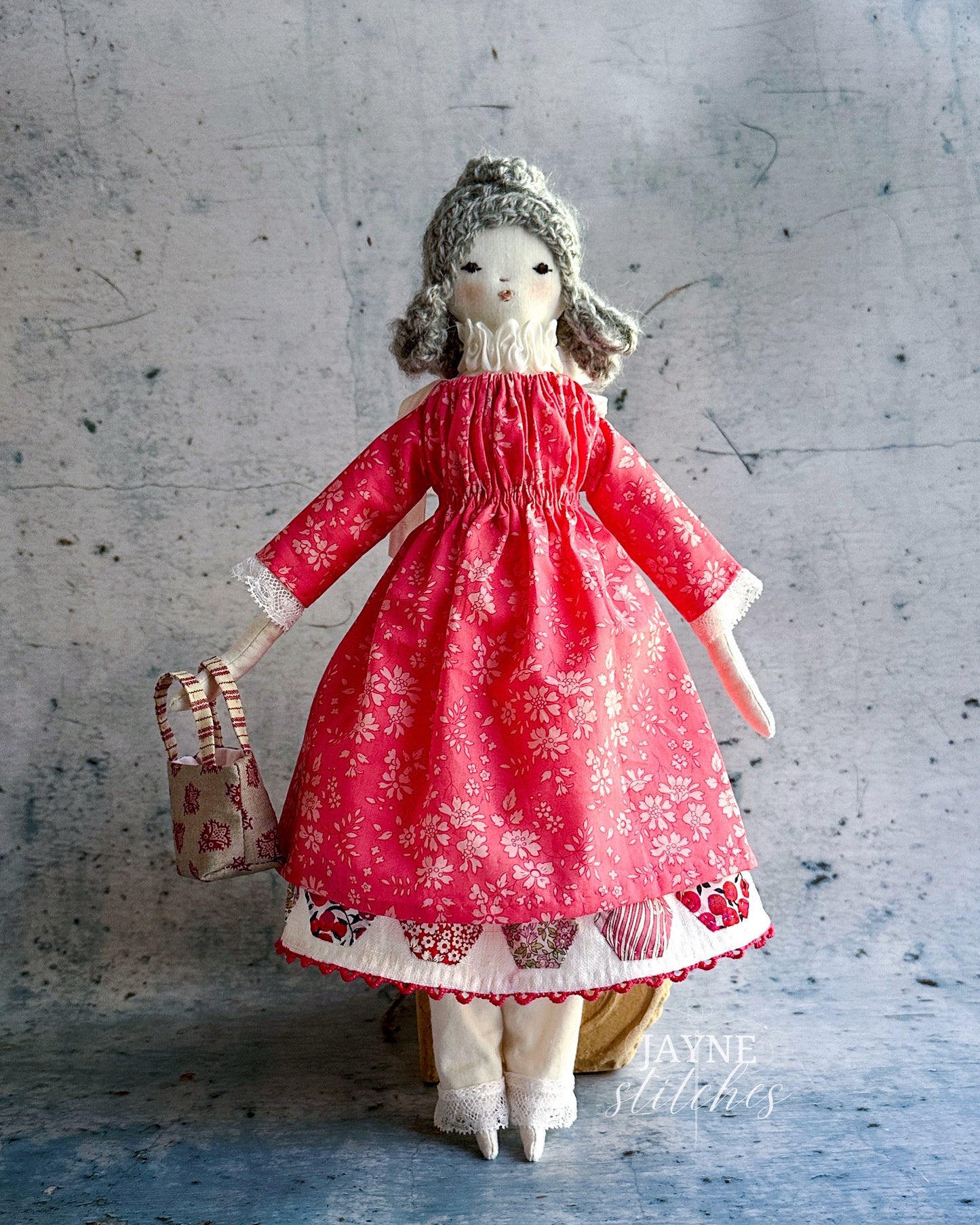 Cloth Rag Doll Pattern & Video Workshop