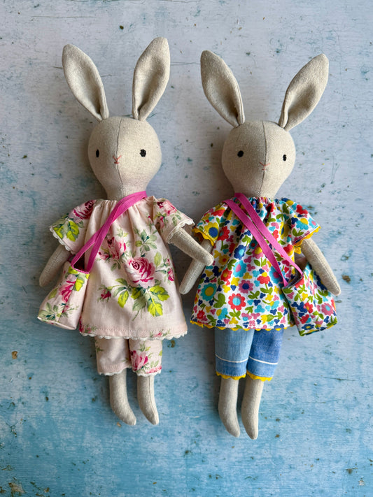 Bunny Doll Pattern & Video Workshop