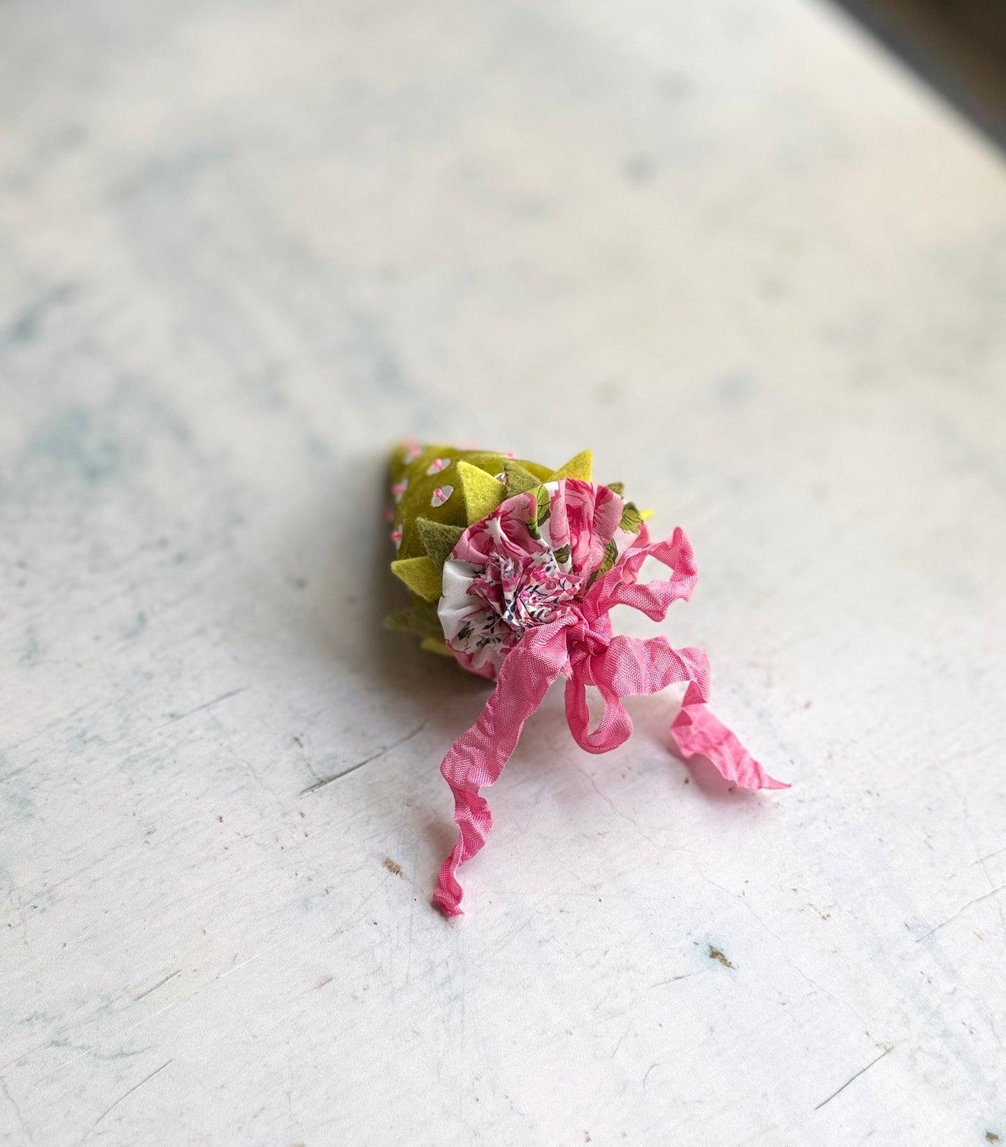 Handmade Strawberry Pincushion