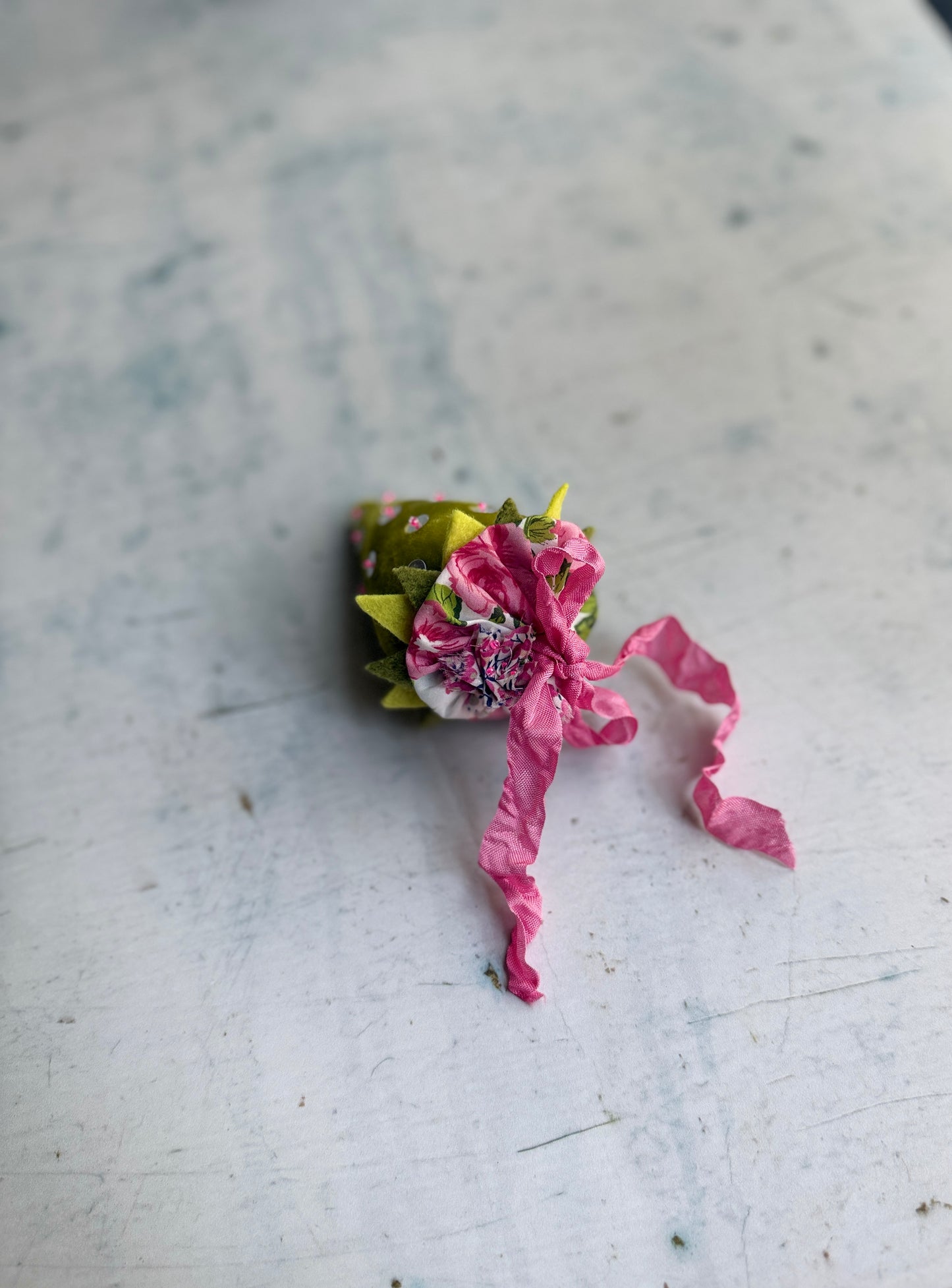 Handmade Strawberry Pincushion
