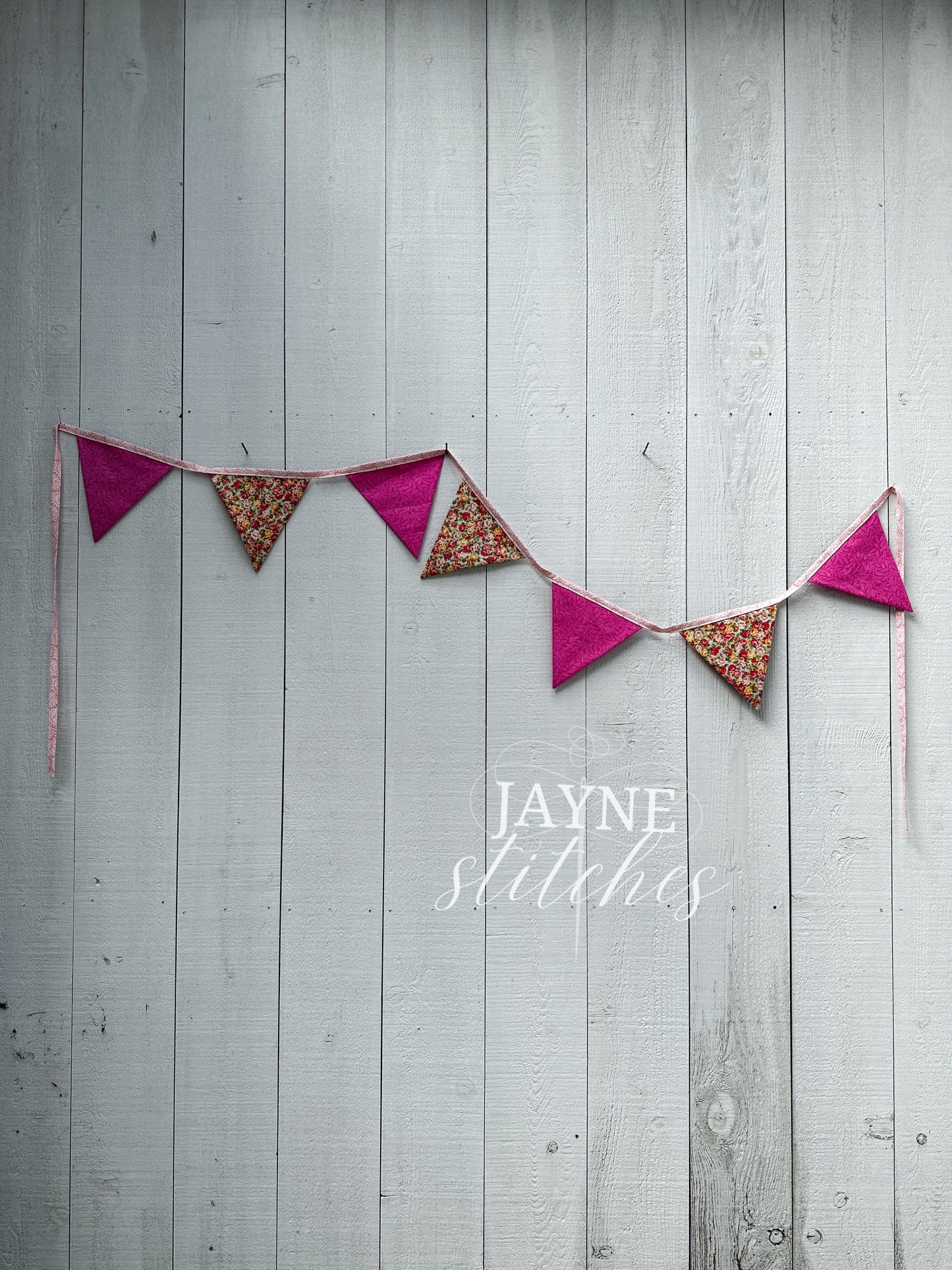 Floral Pennant Bunting
