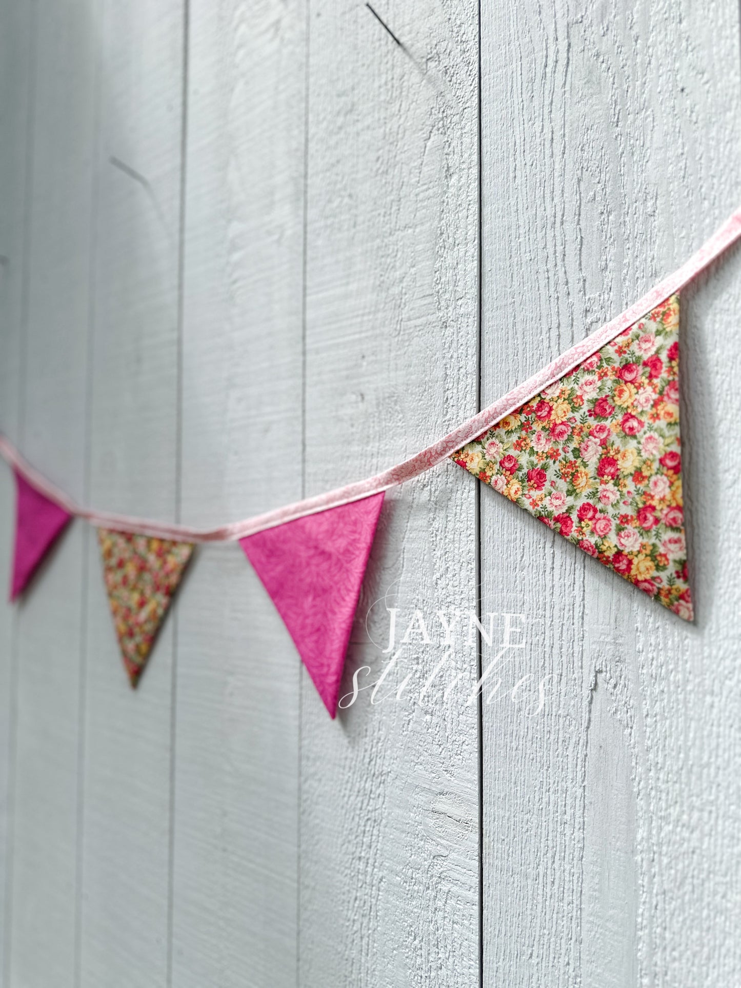 Floral Pennant Bunting
