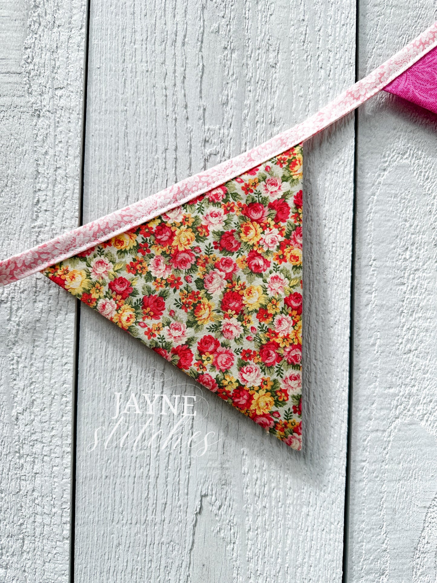 Floral Pennant Bunting