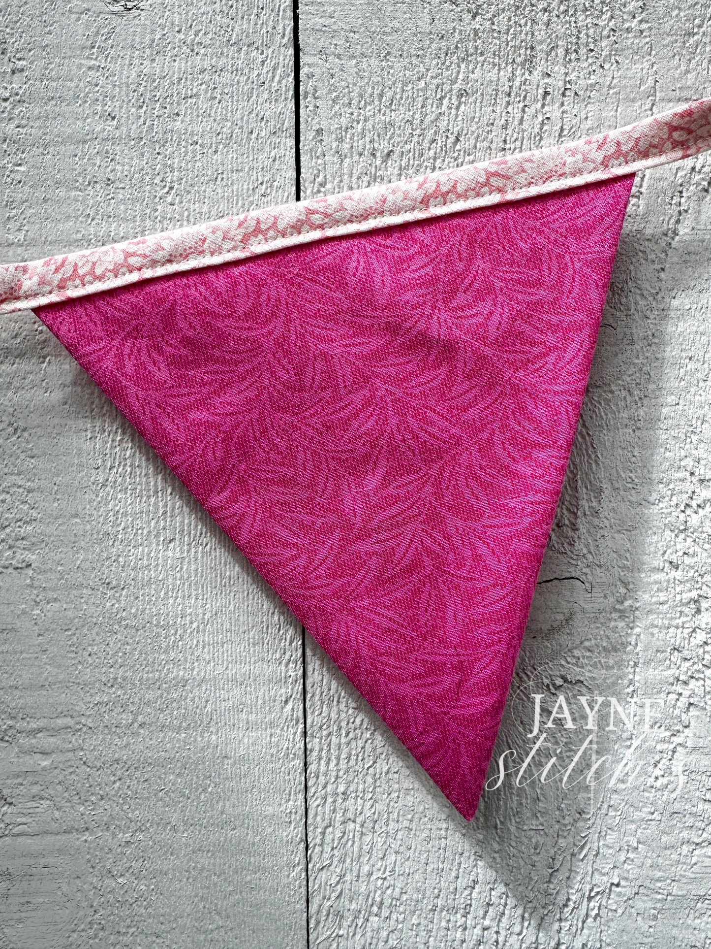 Floral Pennant Bunting