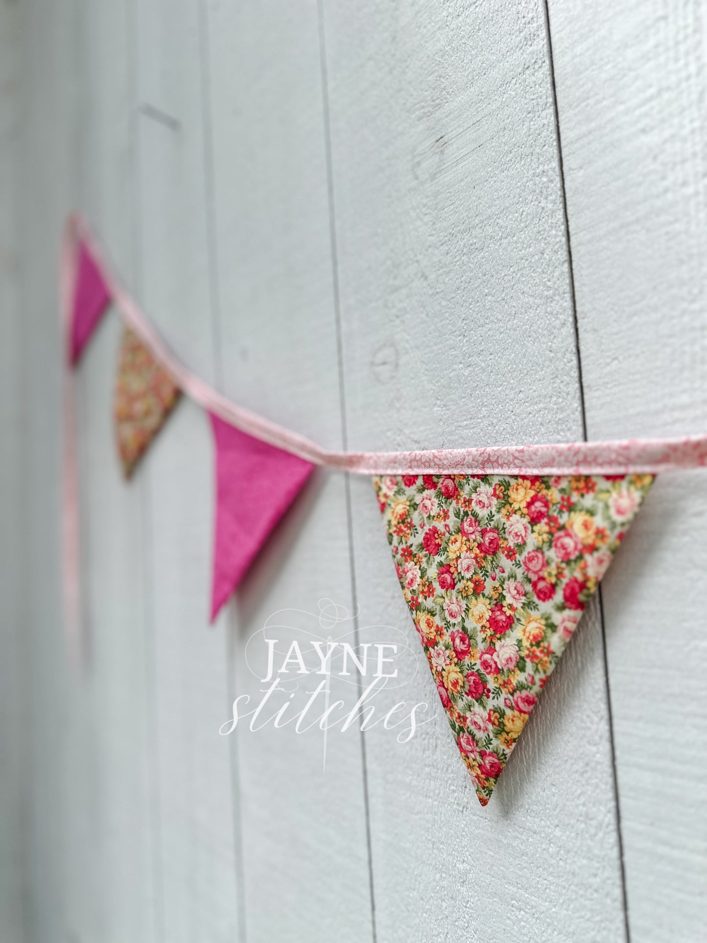 Floral Pennant Bunting