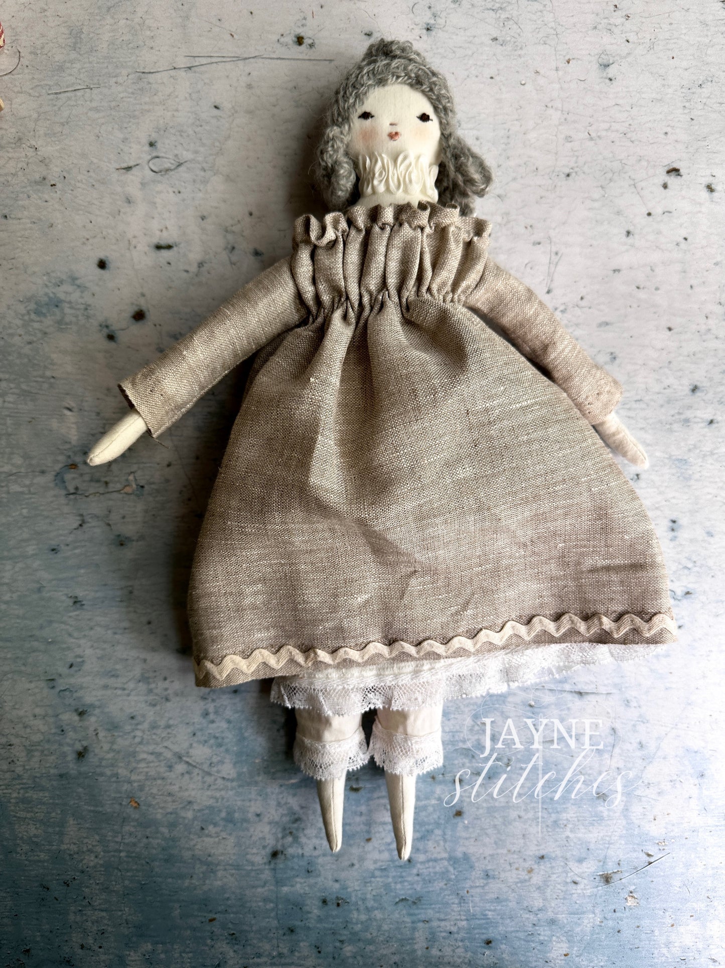 Cloth Rag Doll Pattern & Video Workshop