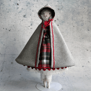 Meredith cloth doll Cape pattern