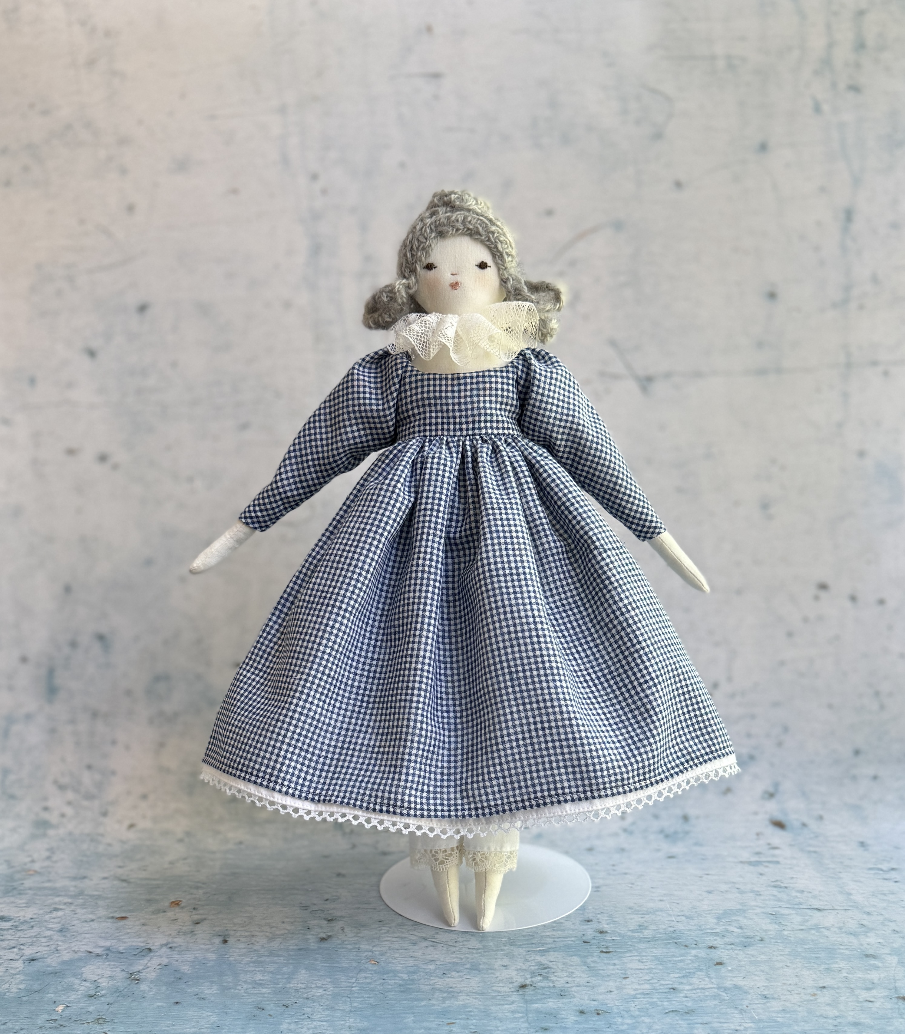 cloth doll dress pattern and tutorial