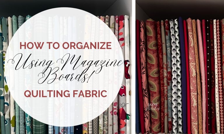 organize fabric